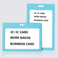 6 Color PVC ID Badge Holder