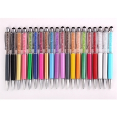 2 In 1 Write And Screen Touch Crystal  Ballpen