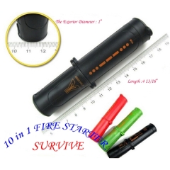 10 in 1 Multi-function Special Outdoor Survive Fire Starter