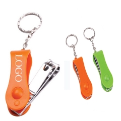 Rotary Nail Clipper/Cutter with keychain