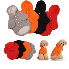 Pet Dog Clothes Hoodie Sweater Jacket Size XS-XXL