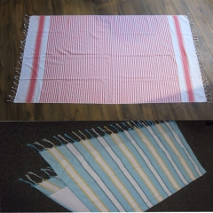 Cotton Fabric Bath Towel Without Fringe