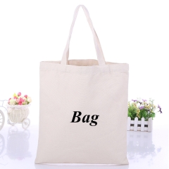 Natural Canvas Tote Bag-SW6343