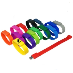 4GB Silicone USB Flash Drive Bracelet
