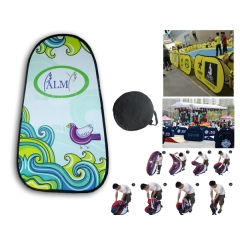 Vertical Pop-Screen A-Frame Banner