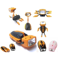 Deformation Robot Flashlight