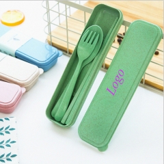 Set 3-Piece Of Wheat Straw Tableware