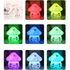 Colorful Mushroom Night Light
