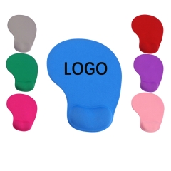 Solid Color Protection Wrist Mouse Pad