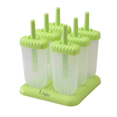 Homemade Ice Cream Popsicle Silicone Mold