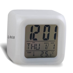 Colorful Backlit Clock