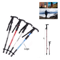 43" Walking Stick Alpenstock With Handle