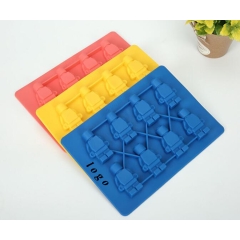 Mini Robot Silicone Ice Molds