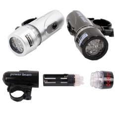 LED Bike Front And Rear Warning Lights