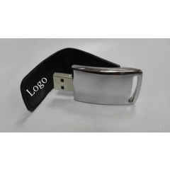 USB with leatherette Cover