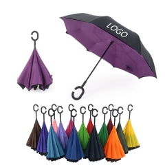 Reverse Closing Double Layer Inverted Umbrella