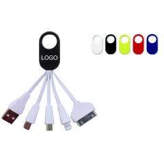 4 In 1 Finger Ring USB Date Cable