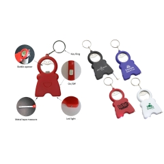 Retractable Reusable Shopping Tote Bag With Carabiner