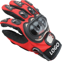 Pro biker motorcycle gloves