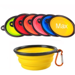 Collapsible Silicone Pet Bowl-HTMT132