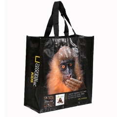 Muscle Laminated Woven Tote Shopping Bag