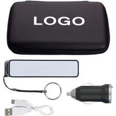 Power Bank and Car Charger Travel Kit