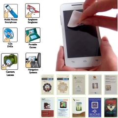 Microfiber Cell Phone Cleaner Sticker