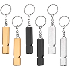 Outdoor Portable High-Frequency Double-Tube Whistle