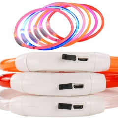 USB Dog Luminous Collar
