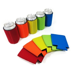 12 OZ Neoprene Beer Can Cooler Sleeves Collapsible