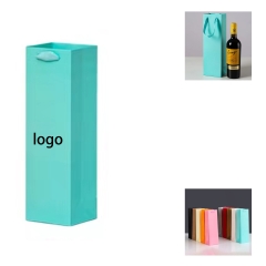 White Card Wine Bag