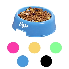 Colorful Plastic Pet Bowls