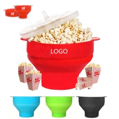 Household Silicone Popcorn Bucket