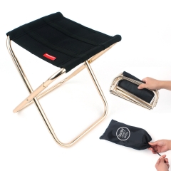 Portable Folding Camping Stool With Carry Bag
