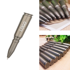 Bullet Ballpoint Pen 1.0Mm Black Plastic