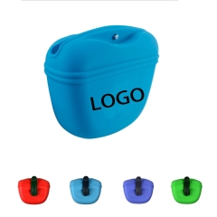 Small Portable Training Silicone Dog Food Bag