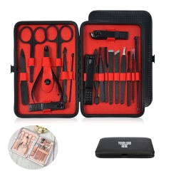 18 In 1 Stainless Steel Professional Manicure Kit