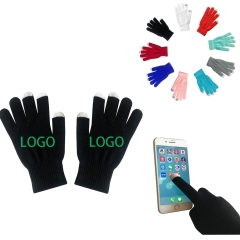 Warm Knitted Touch Screen Gloves