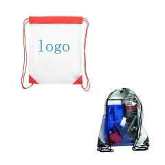 Transparent Drawstring Bag