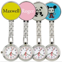 Round Shape Nurse Watch With Clip