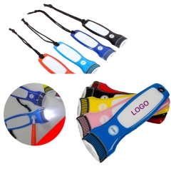 PVC Flashlight Key Chain