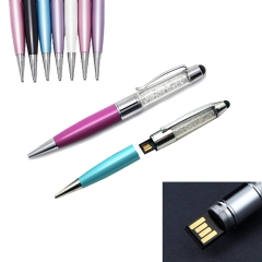 2GB Crystal USB Flash Drive Pen