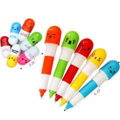 Stretch Mini Pill Shape Ballpen