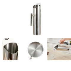 34oz Stainless Steel Jug Cylinder Kettle