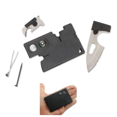 Multifunction Credit Card Survival Knife Camping Tool