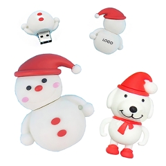 Christmas Snowman 8GB USB Storage-AZKW113