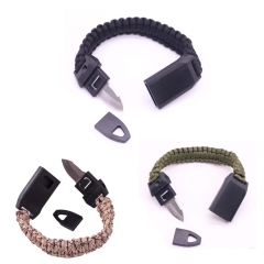 Survival Knife Rope Bracelet
