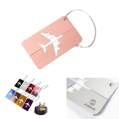 Metal Travel Luggage Suitcase Tags with Strings