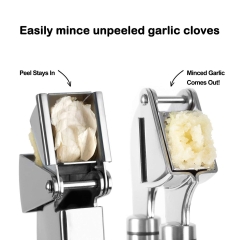 Stainless Steel Kitchen Garlic Press-HTBH042
