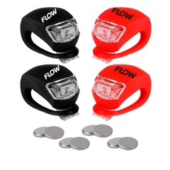 Rush Service Bike Silicone Frog Flashlight-HTBH087